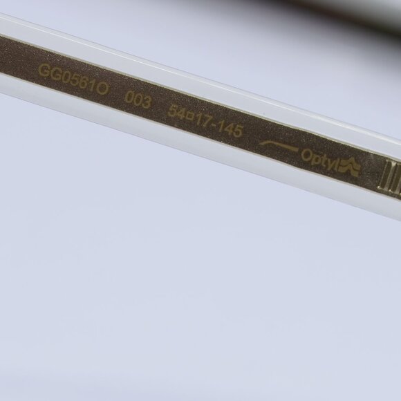 🕶️ New Gucci GG0561O 003 Eyeglasses - Burgundy Frame 54mm - Picture 7 of 11